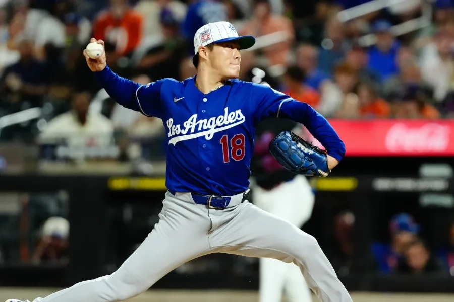 山本由伸、日米通算100勝到達！6回1失点で今季11勝目、敵地NYで快投連発