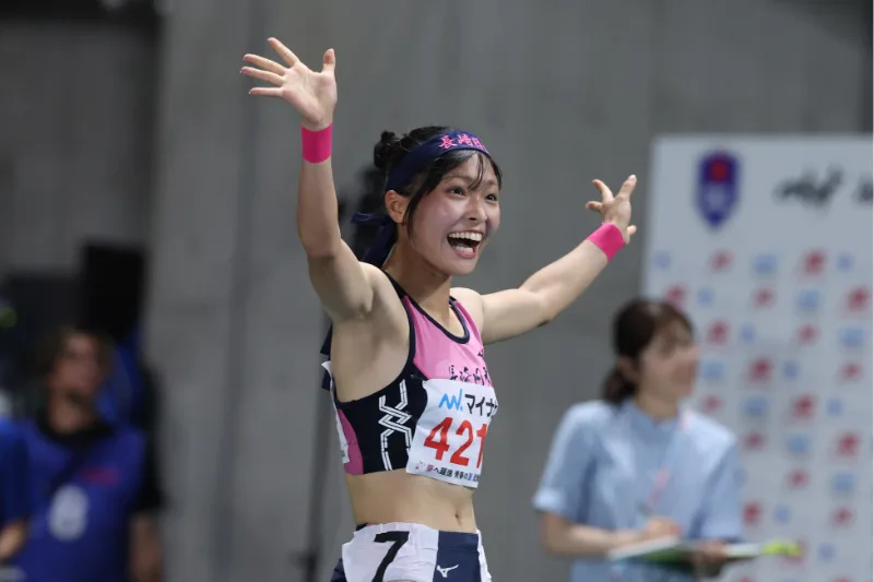 吉永優衣が11秒57で最速女王に！0.01秒差の激戦制し「完全に2着と思った」／滋賀IH