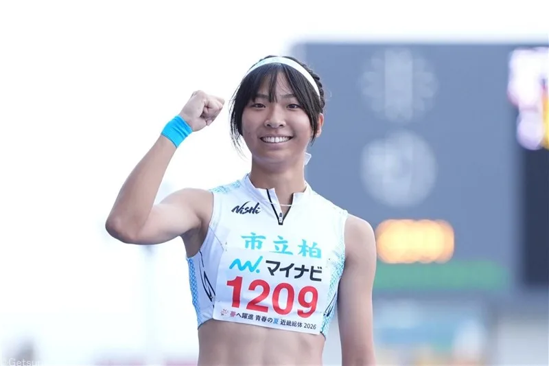 衝撃！山田奈央、高1最高23秒91で22年ぶり1年生V／滋賀IH