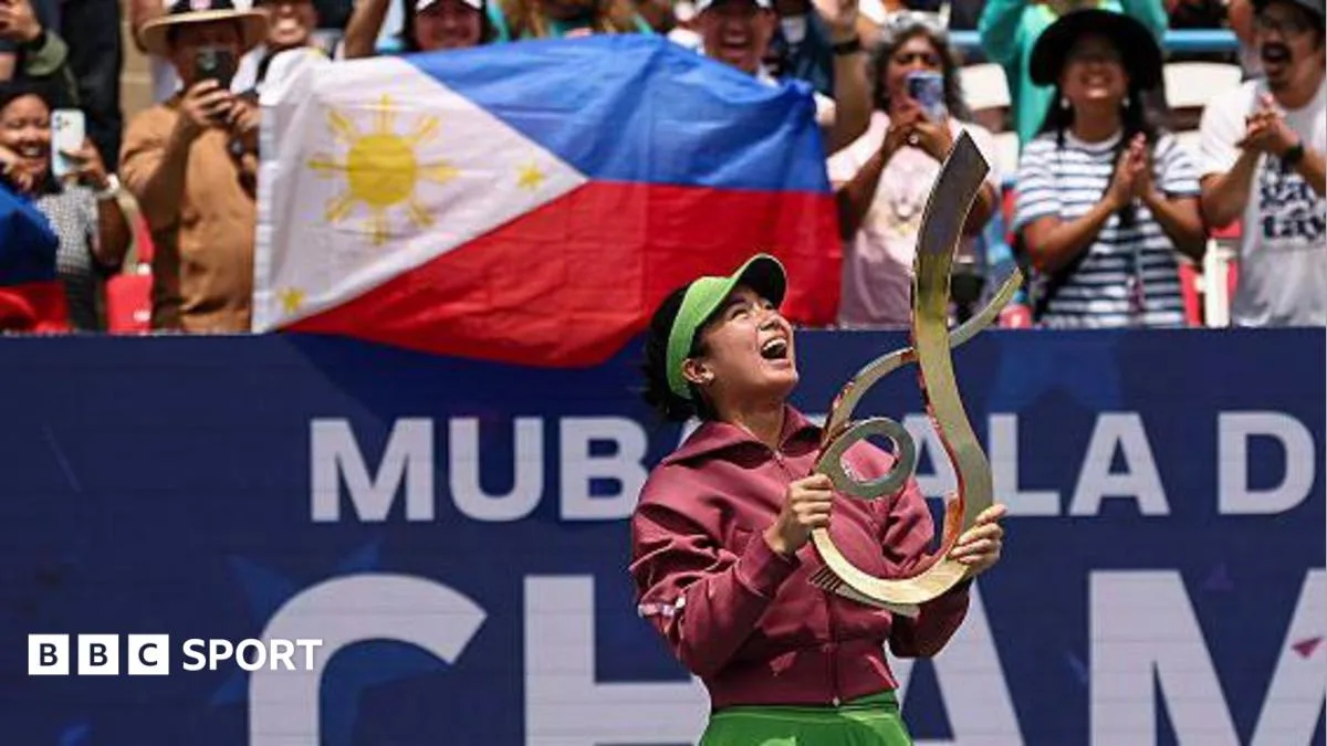 アレクサンドラ・エアラ、フィリピン史上初のWTAシングルス優勝！トップシード撃破