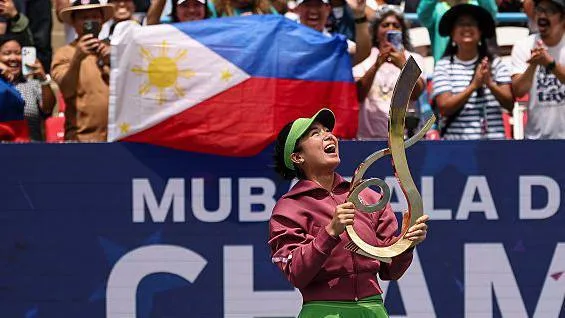 アレクサンドラ・エアラ、フィリピン史上初のWTAシングルス優勝！トップシード撃破
