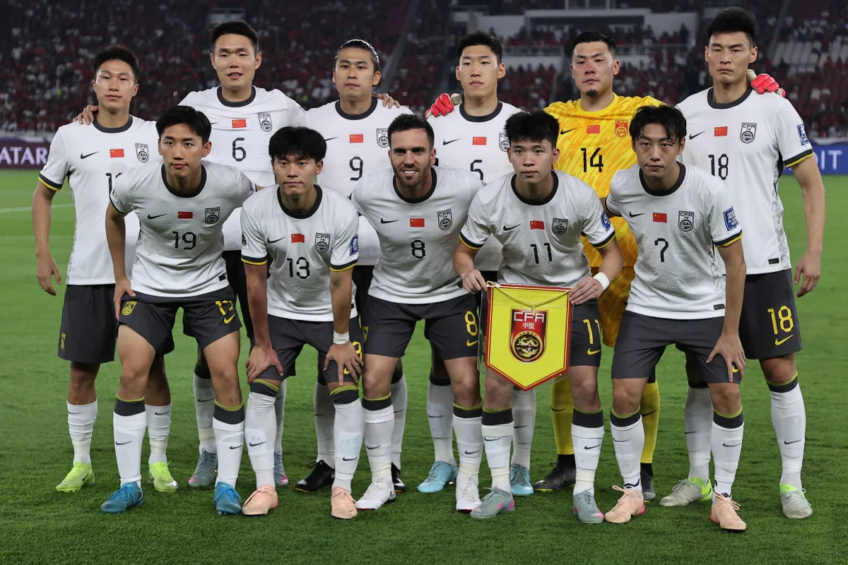 中国代表、FIFAランク91位に転落…W杯出場確率はわずか2～3％