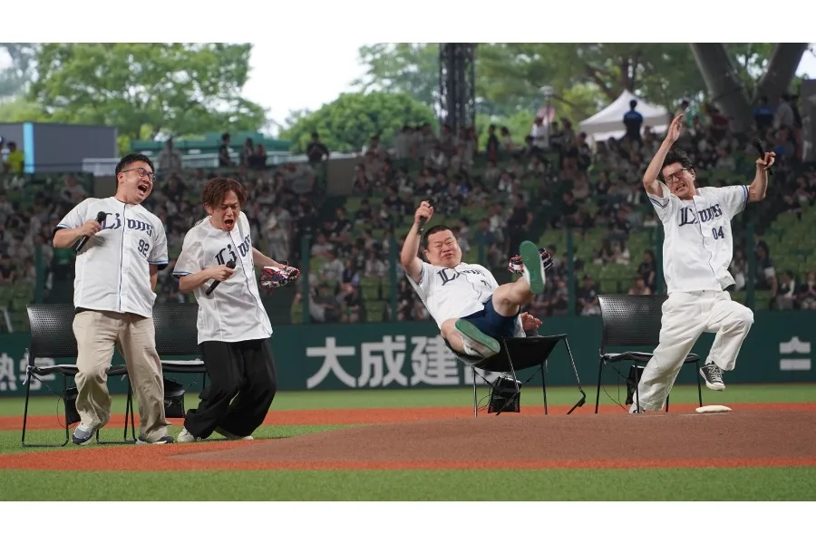 西武戦にラヴィット！降臨！ビリビリイスと青木マッチョの完璧ダンス