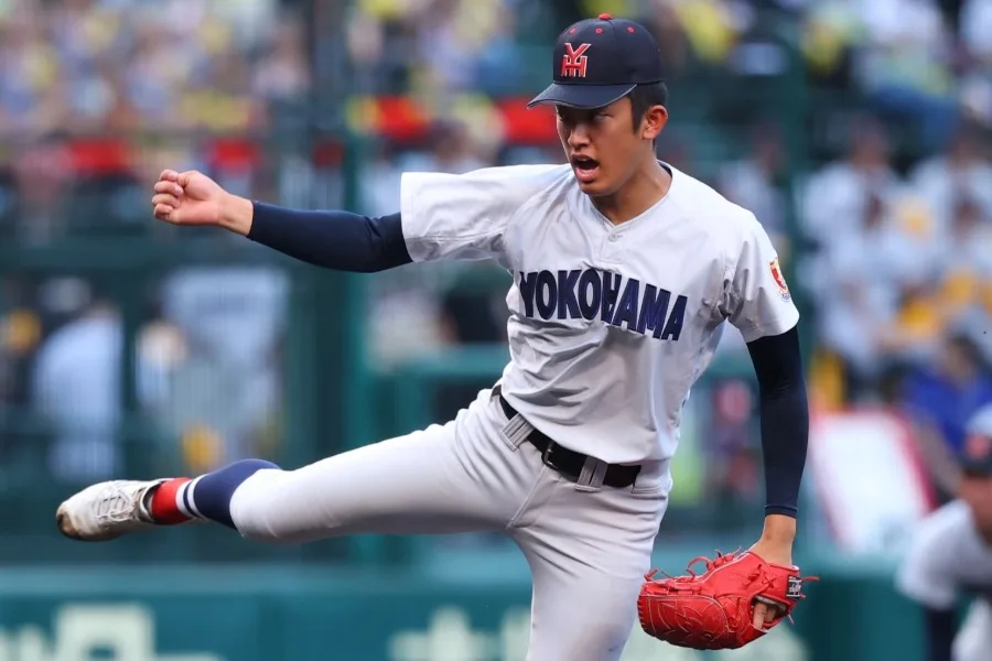 横浜・織田翔希、甲子園最速156キロ！相棒が語る「160キロも出せる」
