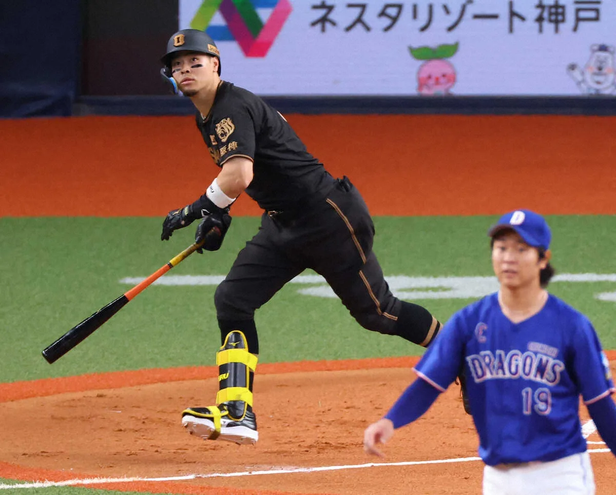 佐藤輝明、23号黒虎弾で田淵・掛布に並ぶ！5年連続70打点の偉業