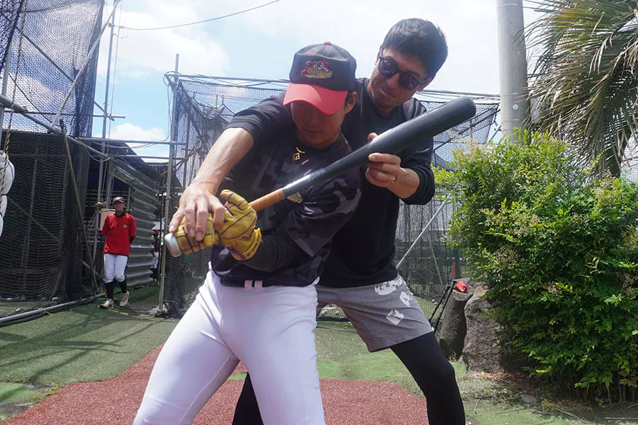 元楽天・森田丈武が少年野球に注入する「3分以内ミーティング」の真髄