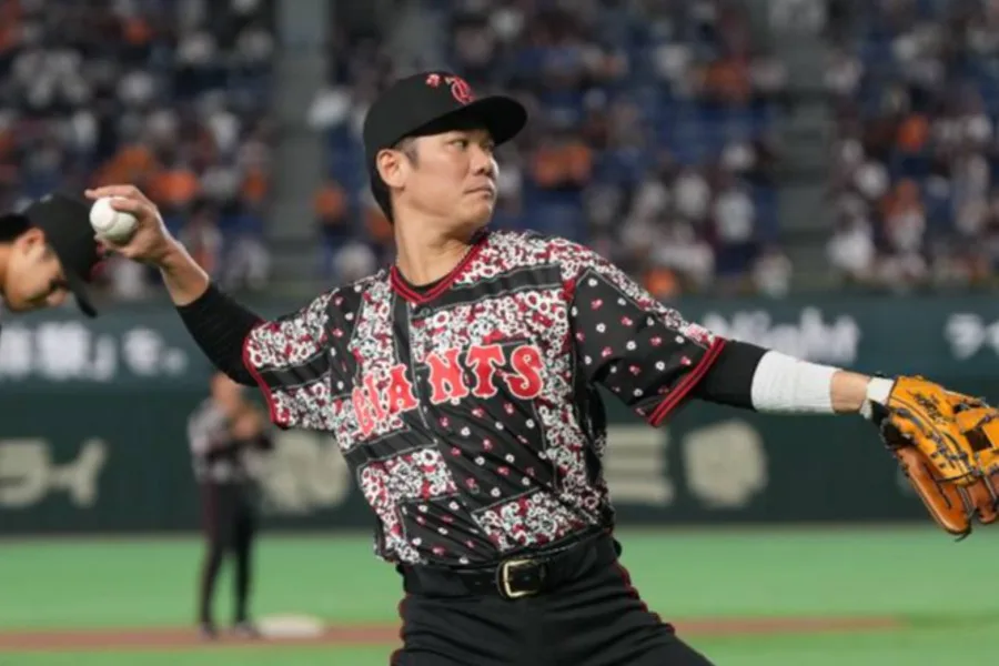 巨人が衝撃の“バンダナ柄ユニ”で快勝！全員違う柄にファン「すごい」「欲しい」