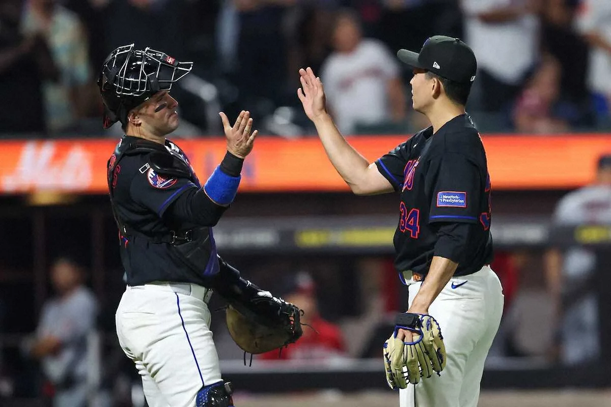 千賀滉大、2試合連続セーブ！「お化けフォーク」でピンチを斬る