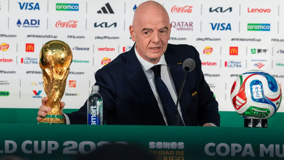 衝撃の撤回！インファンティーノ会長、W杯事業売却案を白紙に　欧州ボイコット宣言で屈す