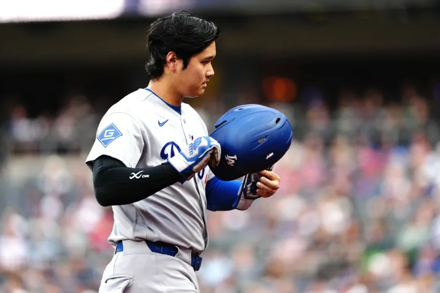 大谷翔平、敵地NYで激走も三塁憤死！"積極走塁"にスタジアム大歓声