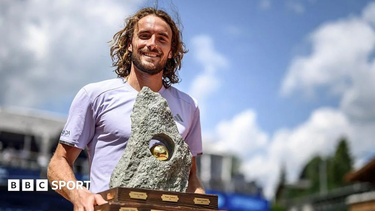 ツィツィパスが16カ月ぶりにATPツアー優勝！スイス・オープン制す